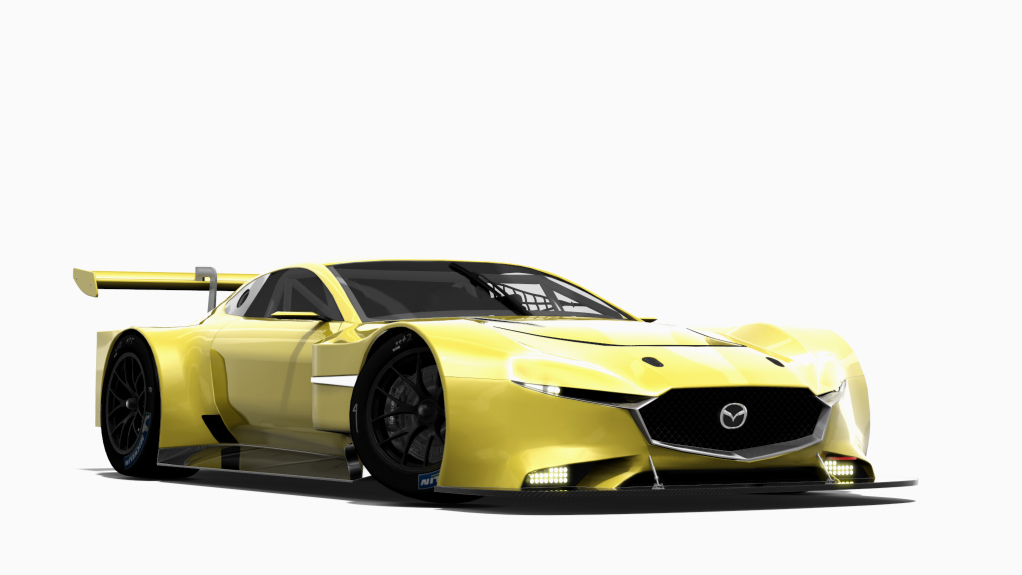 Mazda RX-Vision GT3, skin Competition Yellow Mica