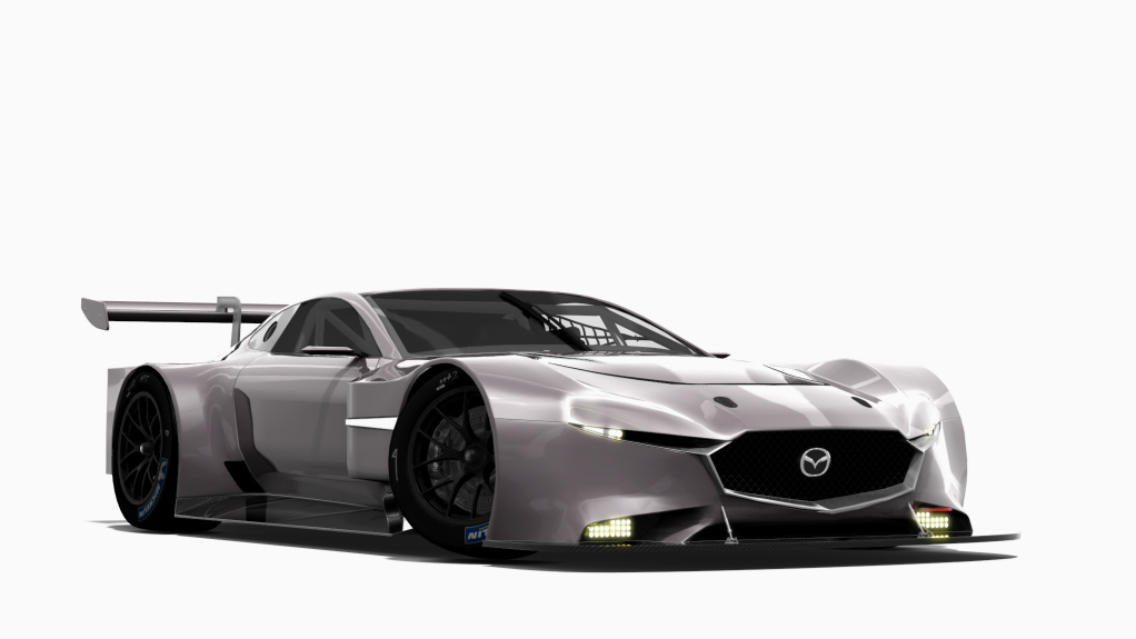 Mazda RX-Vision GT3, skin Galaxy Gray Mica