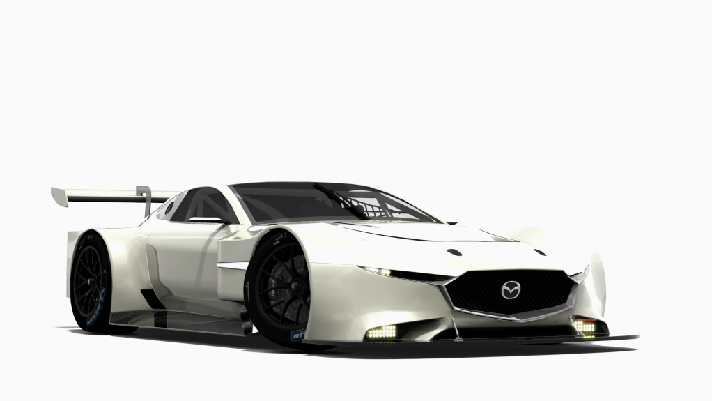 Mazda RX-Vision GT3, skin Marble White