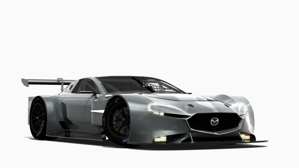 Mazda RX-Vision GT3, skin Metropolitan Gray Mica