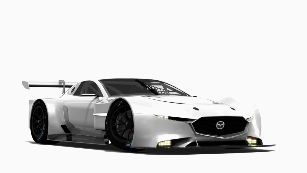 Mazda RX-Vision GT3, skin Silver Stone Metallic