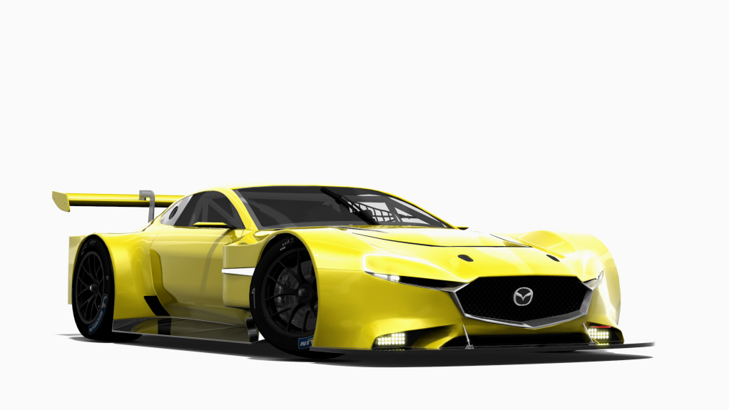 Mazda RX-Vision GT3, skin Sunburst Yellow