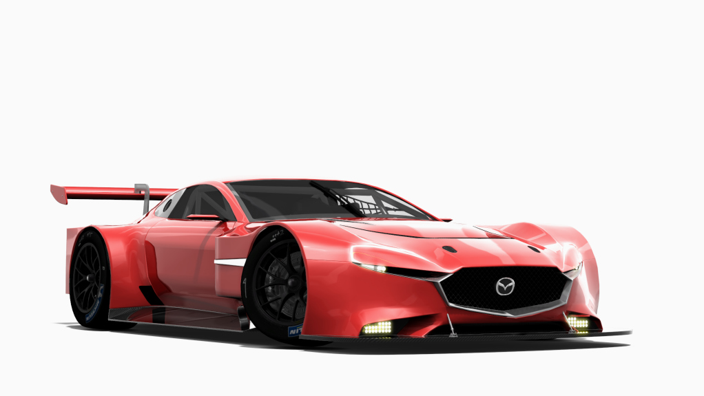 Mazda RX-Vision GT3, skin True Red