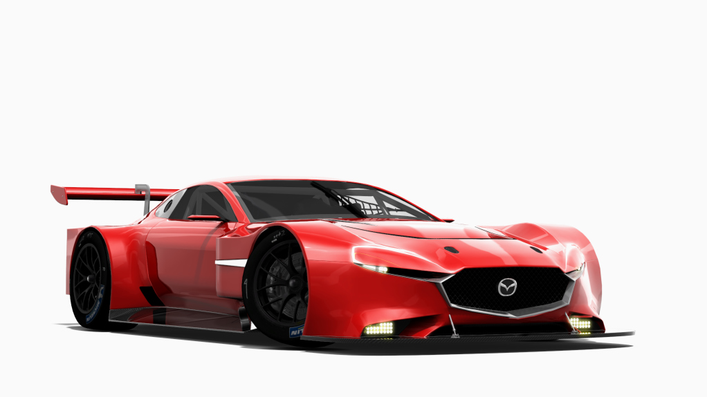 Mazda RX-Vision GT3, skin Vintage Red
