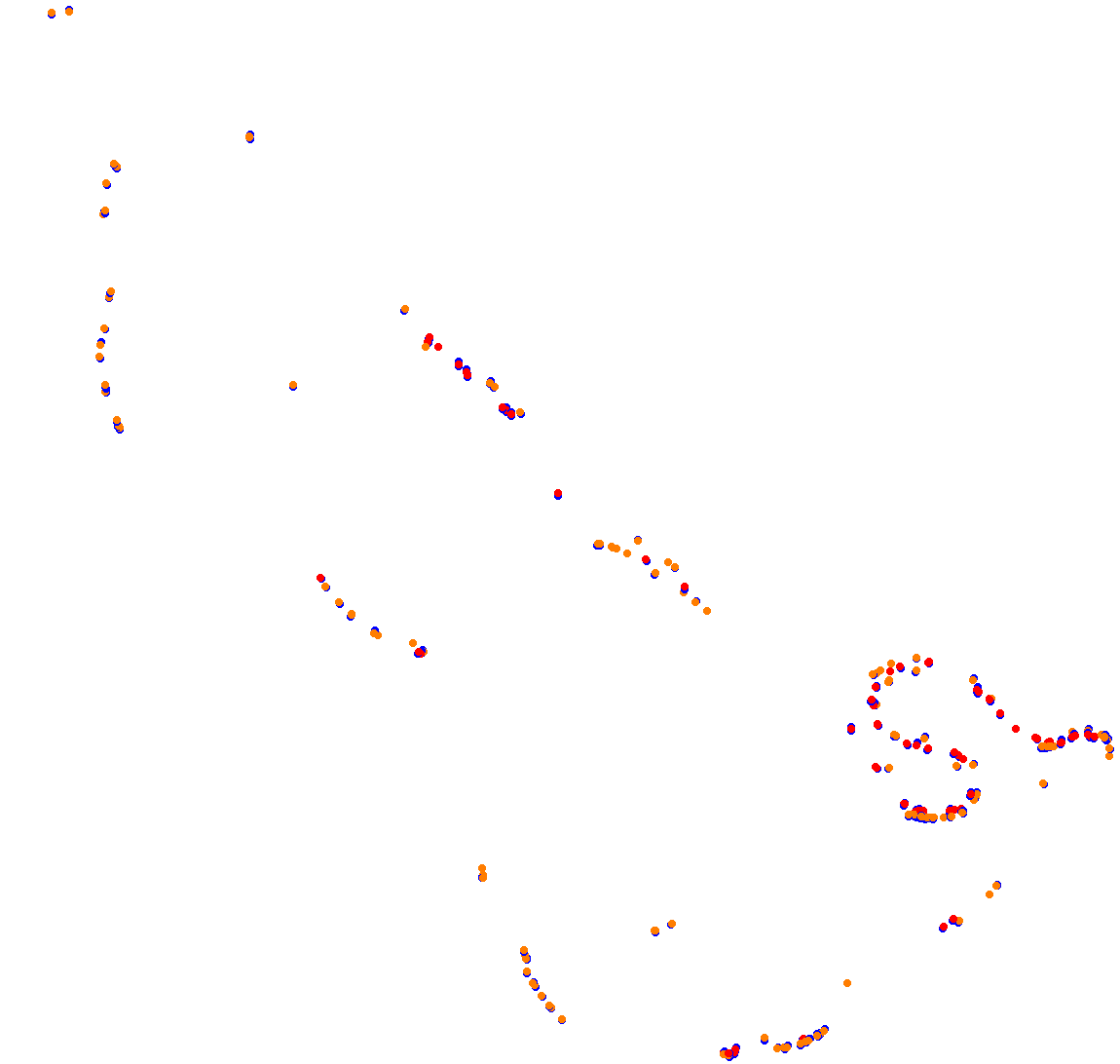 Gunma Cycle Sports Center (Gunsai Touge Hot Version) collisions