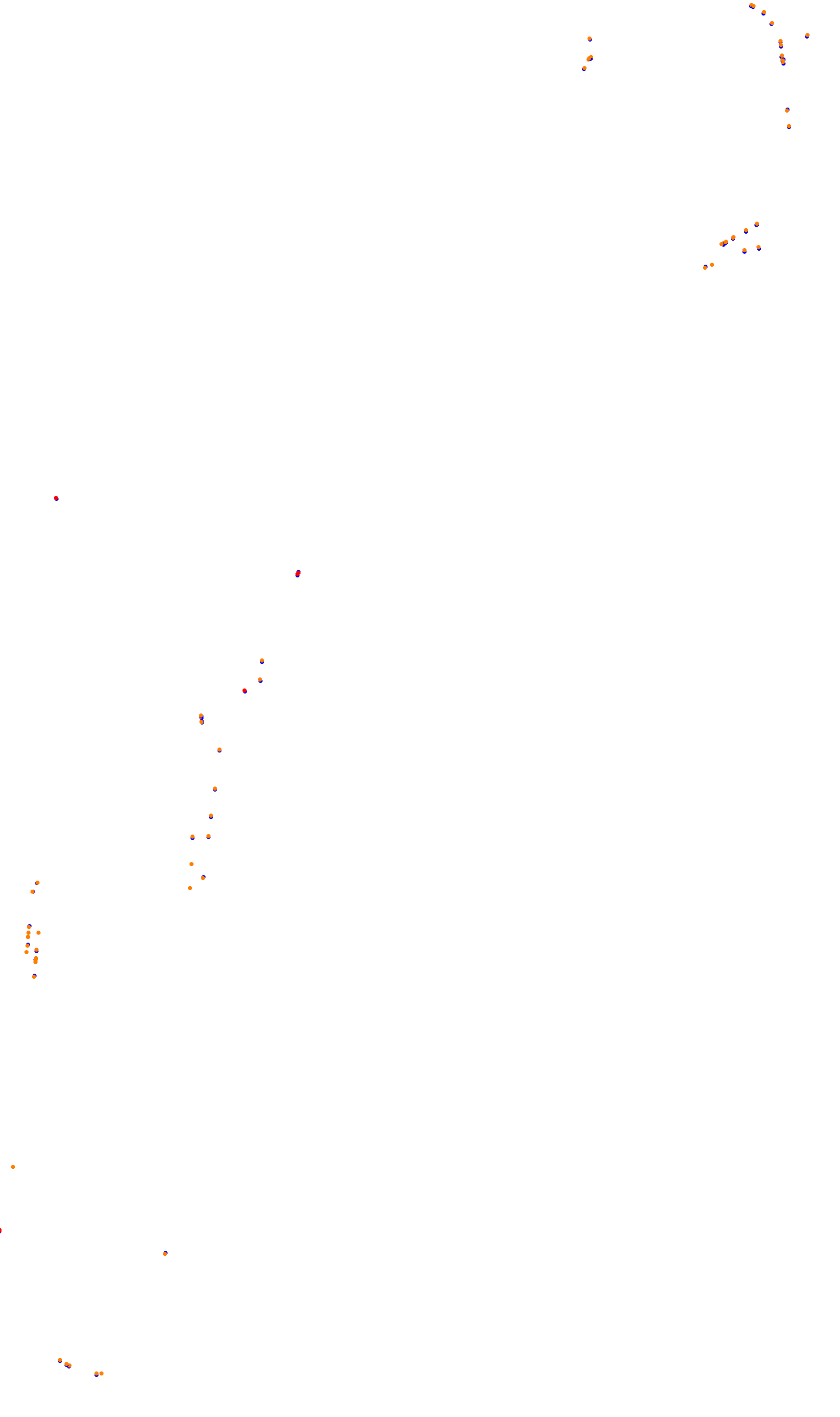 Monza OSRW collisions