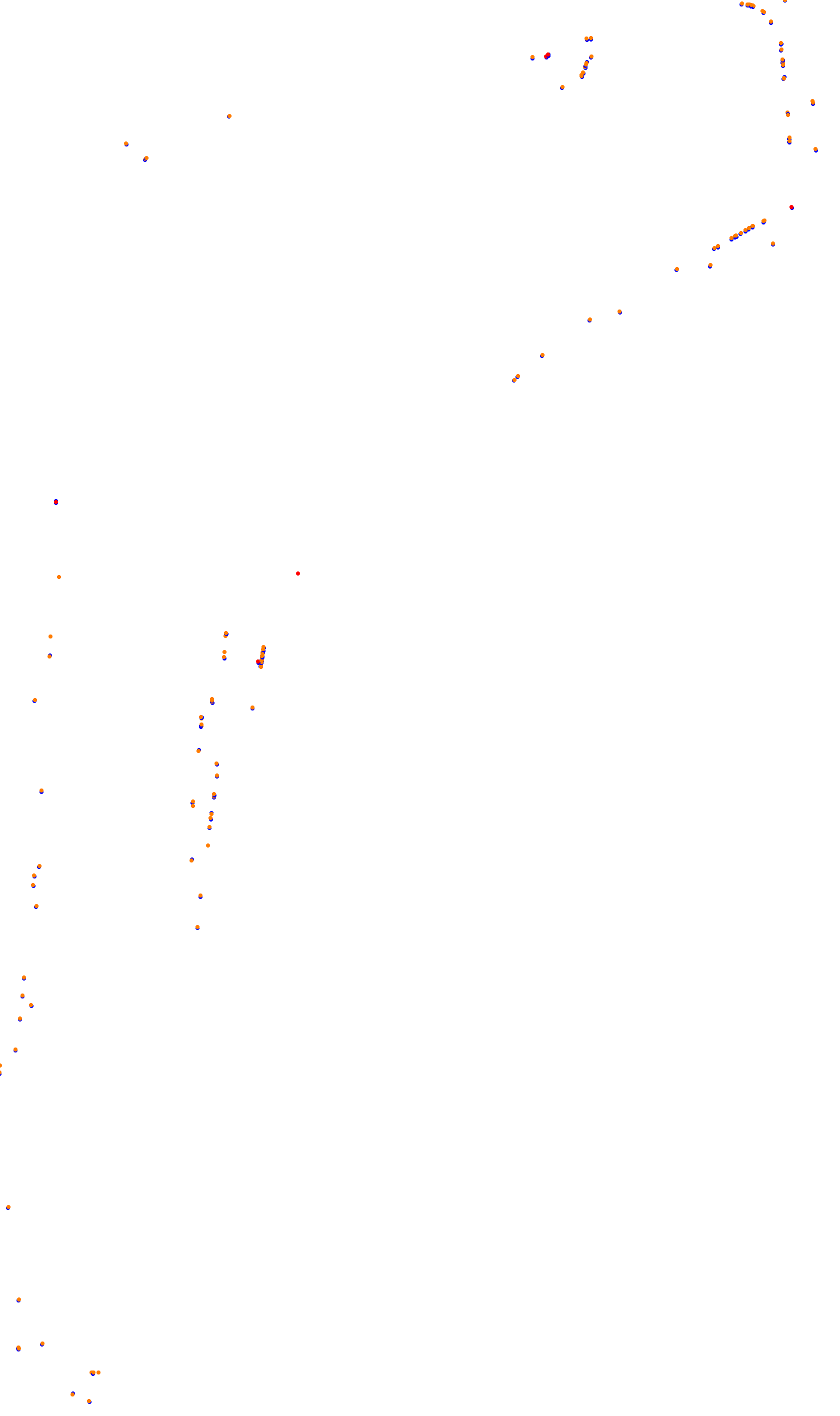 Monza OSRW collisions