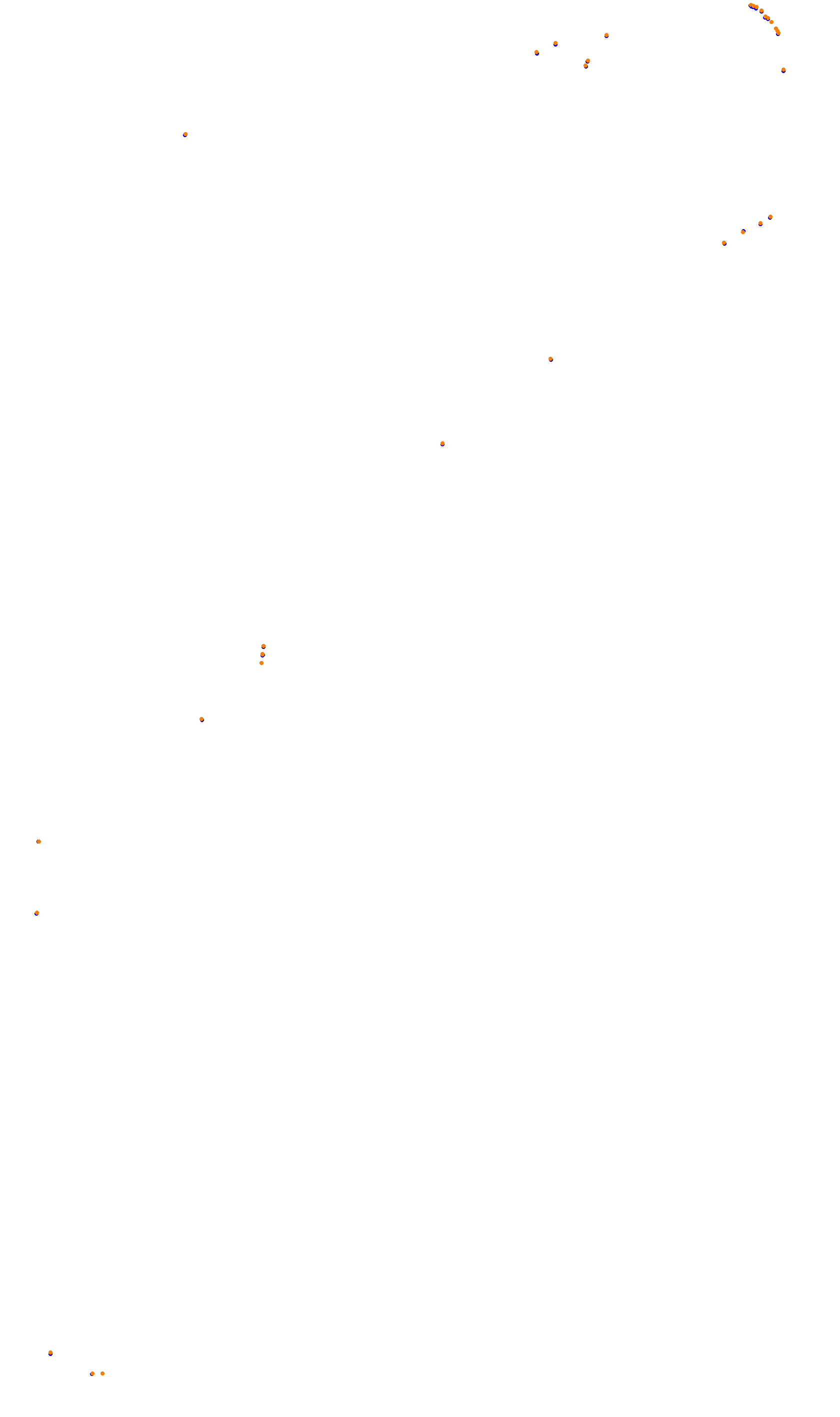 Monza OSRW collisions